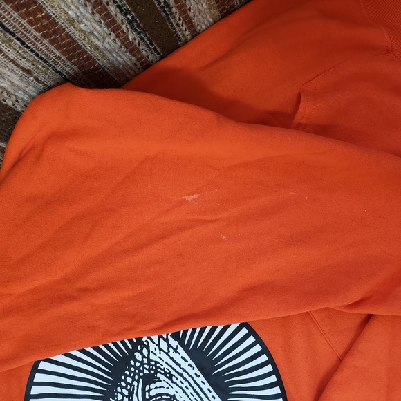 ILLUMANATI ORANGE 🍊 XL SWEATSHIRT HOODIE. HIGH QUALITY WORN ONCE. - Picture 5 of 7